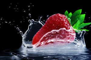 Strawberry Water Splash5154818736 300x200 - Strawberry Water Splash - Water, Strawberry, Splash, Hot